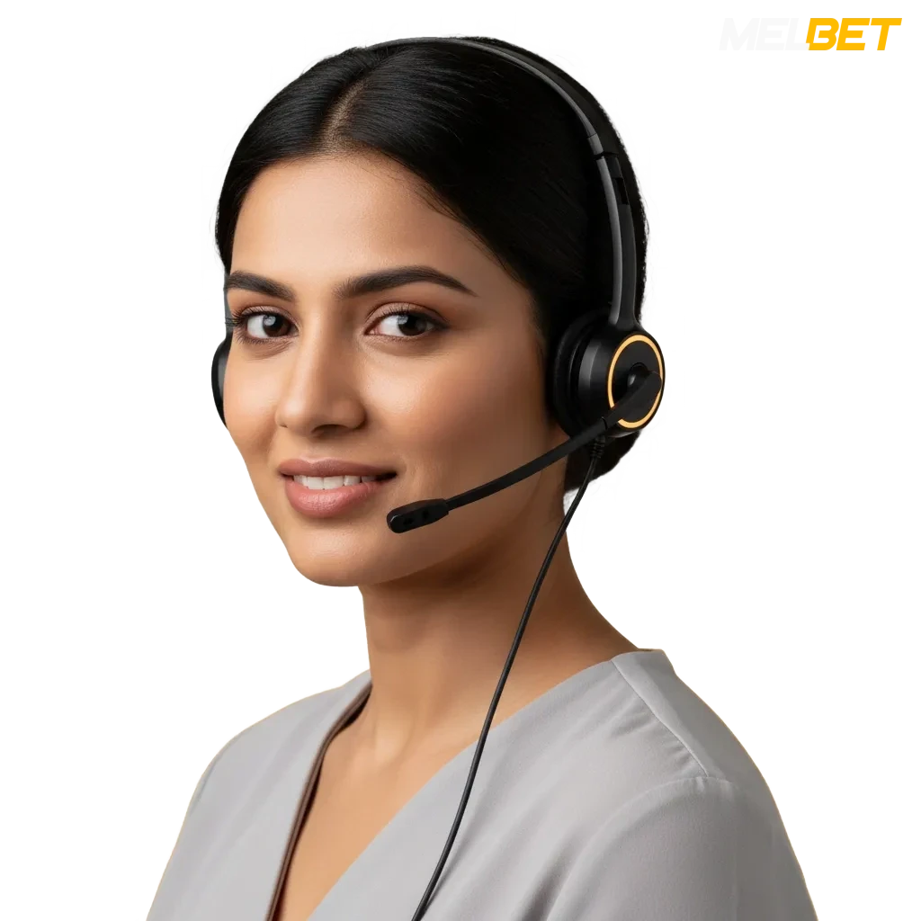 Melbet India contacts page: email, live chat, phone, messengers, social. 24/7 English/Hindi; chat <2 min, email 2–4 hrs.