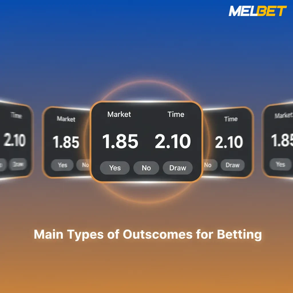 Infographic of betting markets: 1X2, Over/Under, Handicap, Both Teams to Score, Draw No Bet, Double Chance.