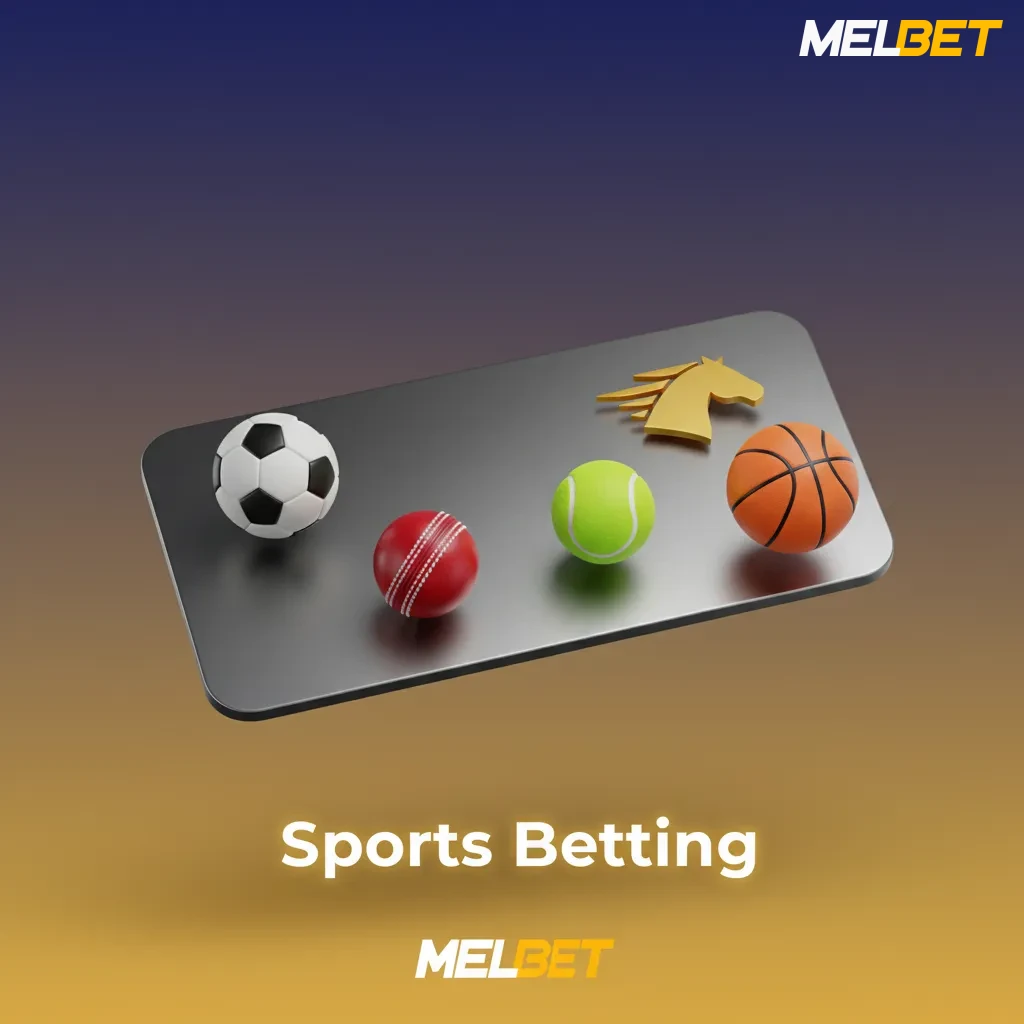 Sports betting in India on Melbet with 40+ sports; cricket, football, kabaddi, tennis; live and pre-match markets.