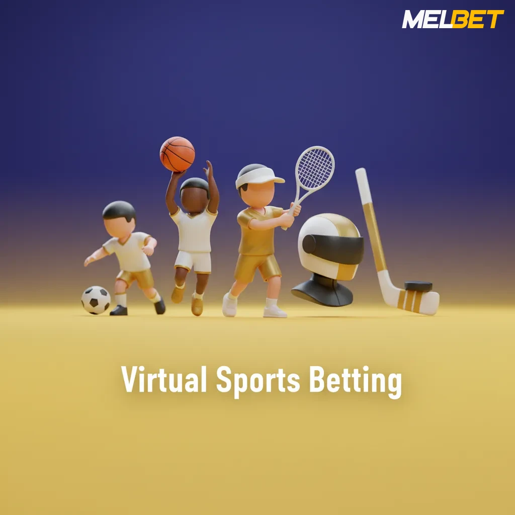 Virtual sports betting interface with football, cricket, horse racing, and greyhounds, 24/7 RNG events settled in minutes.